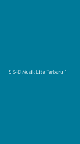 Tampilan Antarmuka Aplikasi Sis4d Musik Lite Terbaru - 1