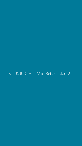 Tampilan Antarmuka Aplikasi Situsjudi Apk Mod Bebas Iklan - 2