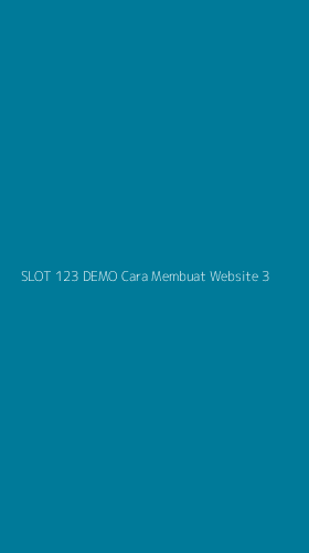 Tampilan Antarmuka Aplikasi Slot 123 Demo Cara Membuat Website - 3