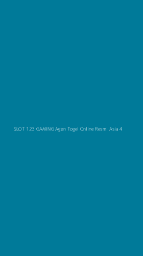 Tampilan Antarmuka Aplikasi Slot 123 Gaming Agen Togel Online Resmi Asia - 4