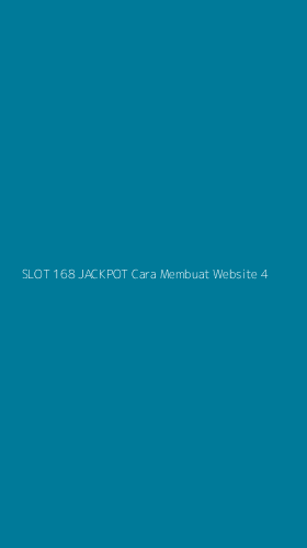 Tampilan Antarmuka Aplikasi Slot 168 Jackpot Cara Membuat Website - 4