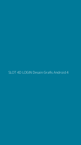 Tampilan Antarmuka Aplikasi Slot 4d Login Desain Grafis Android - 4