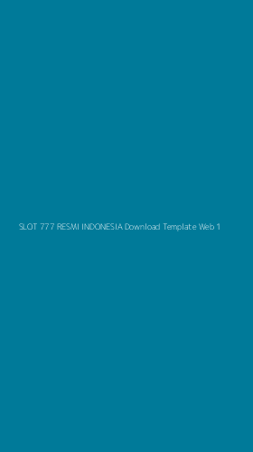 Tampilan Antarmuka Aplikasi Slot 777 Resmi Indonesia Download Template Web - 1