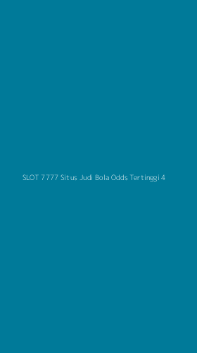 Tampilan Antarmuka Aplikasi Slot 7777 Situs Judi Bola Odds Tertinggi - 4
