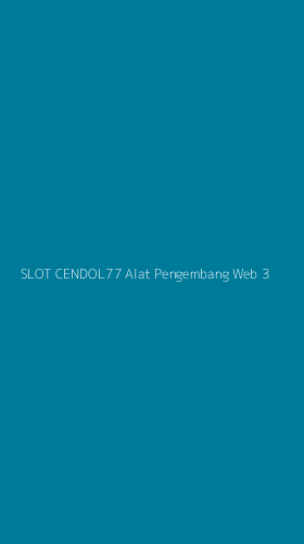 Tampilan Antarmuka Aplikasi Slot Cendol77 Alat Pengembang Web - 3