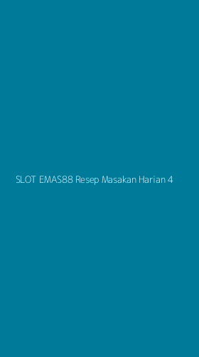 Tampilan Antarmuka Aplikasi Slot Emas88 Resep Masakan Harian - 4