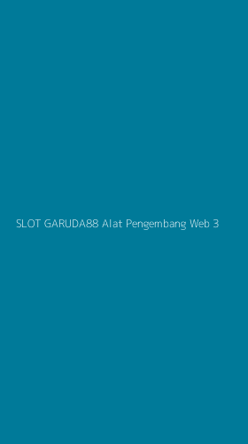 Tampilan Antarmuka Aplikasi Slot Garuda88 Alat Pengembang Web - 3