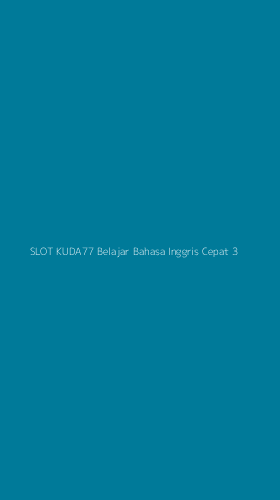 Tampilan Antarmuka Aplikasi Slot Kuda77 Belajar Bahasa Inggris Cepat - 3