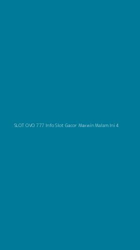 Tampilan Antarmuka Aplikasi Slot Ovo 777 Info Slot Gacor Maxwin Malam Ini - 4