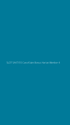 Tampilan Antarmuka Aplikasi Slot Sakti55 Cara Klaim Bonus Harian Member - 4