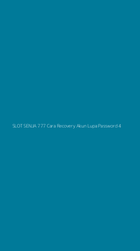 Tampilan Antarmuka Aplikasi Slot Senja 777 Cara Recovery Akun Lupa Password - 4