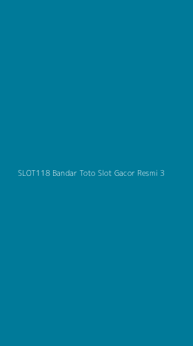 Tampilan Antarmuka Aplikasi Slot118 Bandar Toto Slot Gacor Resmi - 3