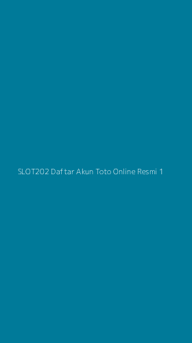 Tampilan Antarmuka Aplikasi Slot202 Daftar Akun Toto Online Resmi - 1