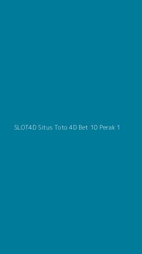 Tampilan Antarmuka Aplikasi Slot4d Situs Toto 4d Bet 10 Perak - 1