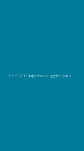 Tampilan Antarmuka Aplikasi Slot9779 Belajar Bahasa Inggris Cepat - 1