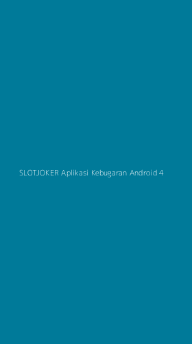 Tampilan Antarmuka Aplikasi Slotjoker Aplikasi Kebugaran Android - 4