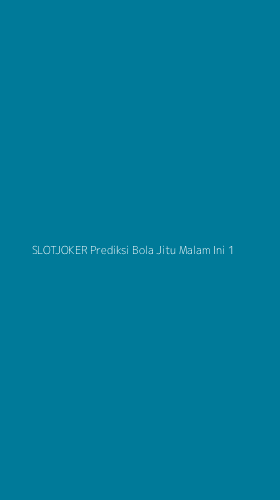 Tampilan Antarmuka Aplikasi Slotjoker Prediksi Bola Jitu Malam Ini - 1