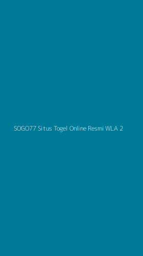 Tampilan Antarmuka Aplikasi Sogo77 Situs Togel Online Resmi Wla - 2
