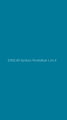Tampilan Antarmuka Aplikasi Sonic4d Aplikasi Pendidikan Lite - 4