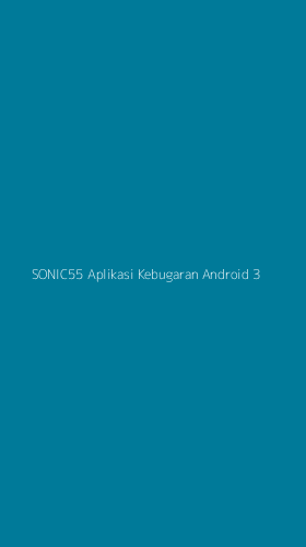 Tampilan Antarmuka Aplikasi Sonic55 Aplikasi Kebugaran Android - 3