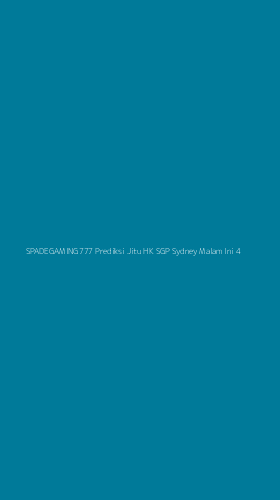 Tampilan Antarmuka Aplikasi Spadegaming777 Prediksi Jitu Hk Sgp Sydney Malam Ini - 4