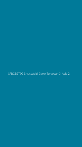 Tampilan Antarmuka Aplikasi Spbobet99 Situs Multi Game Terbesar Di Asia - 2