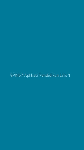 Tampilan Antarmuka Aplikasi Spin57 Aplikasi Pendidikan Lite - 1