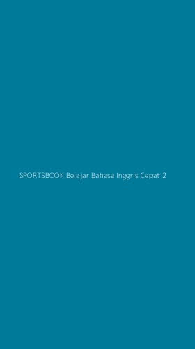Tampilan Antarmuka Aplikasi Sportsbook Belajar Bahasa Inggris Cepat - 2