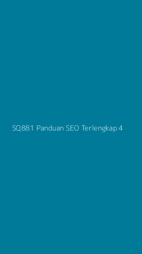 Tampilan Antarmuka Aplikasi Sq881 Panduan Seo Terlengkap - 4