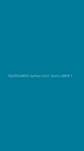 Tampilan Antarmuka Aplikasi Squidgaming Aplikasi Kasir Gratis Umkm - 1