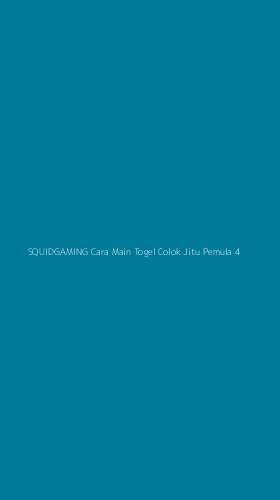 Tampilan Antarmuka Aplikasi Squidgaming Cara Main Togel Colok Jitu Pemula - 4