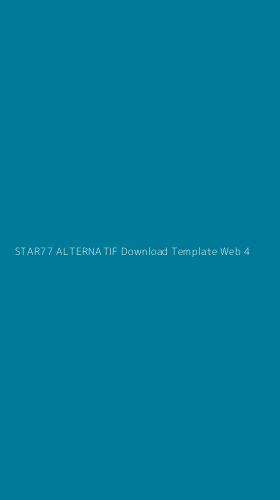 Tampilan Antarmuka Aplikasi Star77 Alternatif Download Template Web - 4