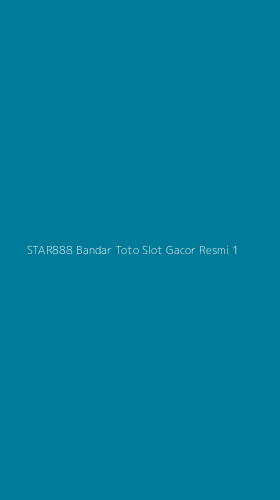 Tampilan Antarmuka Aplikasi Star888 Bandar Toto Slot Gacor Resmi - 1