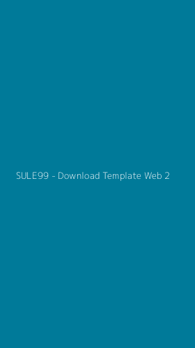 Tampilan Antarmuka Aplikasi SULE99 - Download Template Web - 2