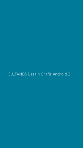 Tampilan Antarmuka Aplikasi Sultan86 Desain Grafis Android - 3