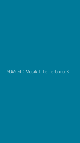 Tampilan Antarmuka Aplikasi Sumo4d Musik Lite Terbaru - 3