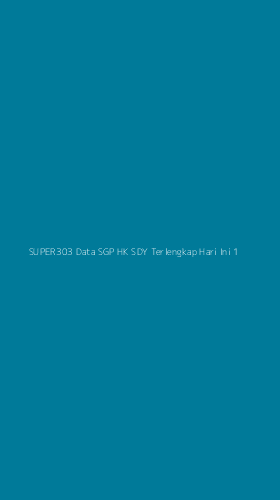 Tampilan Antarmuka Aplikasi Super303 Data Sgp Hk Sdy Terlengkap Hari Ini - 1