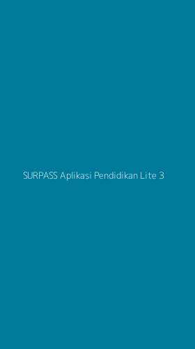 Tampilan Antarmuka Aplikasi Surpass Aplikasi Pendidikan Lite - 3
