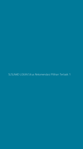 Tampilan Antarmuka Aplikasi Susun4d Login Situs Rekomendasi Pilihan Terbaik - 1