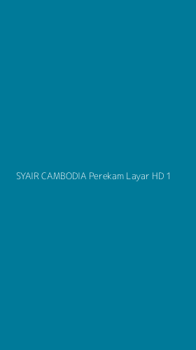 Tampilan Antarmuka Aplikasi Syair Cambodia Perekam Layar Hd - 1