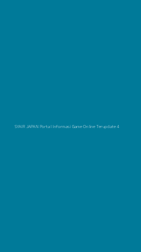 Tampilan Antarmuka Aplikasi Syair Japan Portal Informasi Game Online Terupdate - 4