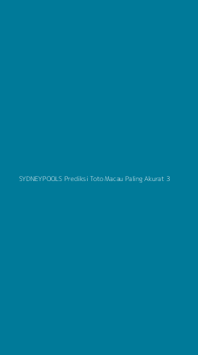 Tampilan Antarmuka Aplikasi Sydneypools Prediksi Toto Macau Paling Akurat - 3