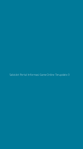 Tampilan Antarmuka Aplikasi Sabislot Portal Informasi Game Online Terupdate - 3