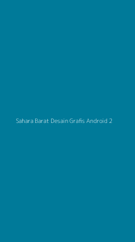Tampilan Antarmuka Aplikasi Sahara Barat Desain Grafis Android - 2