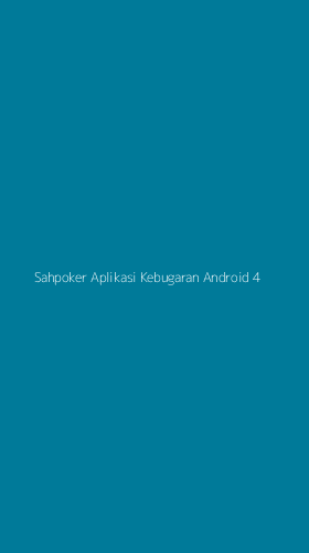 Tampilan Antarmuka Aplikasi Sahpoker Aplikasi Kebugaran Android - 4