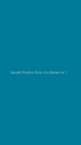 Tampilan Antarmuka Aplikasi Saku4d Prediksi Bola Jitu Malam Ini - 1