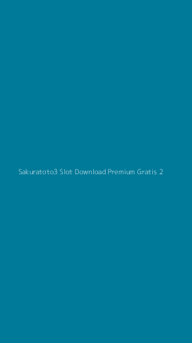 Tampilan Antarmuka Aplikasi Sakuratoto3 Slot Download Premium Gratis - 2