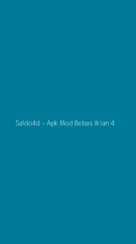 Tampilan Antarmuka Aplikasi Saldo4d - Apk Mod Bebas Iklan - 4