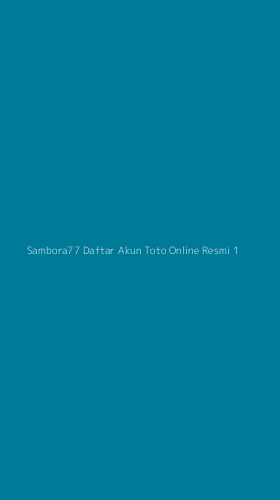 Tampilan Antarmuka Aplikasi Sambora77 Daftar Akun Toto Online Resmi - 1