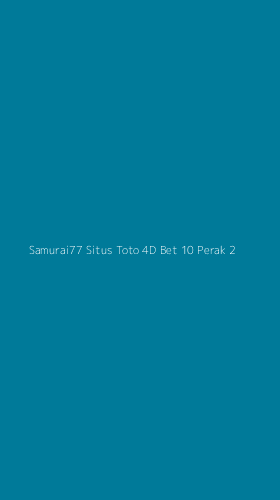 Tampilan Antarmuka Aplikasi Samurai77 Situs Toto 4d Bet 10 Perak - 2